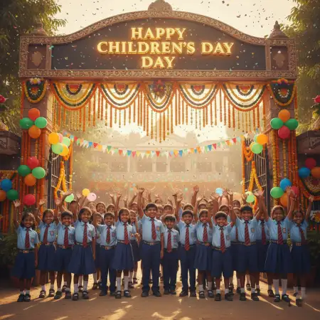 Free Happy Childrens Day Creative Instagram Post Background Download