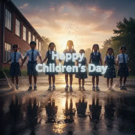 Free Happy Childrens Day Event Poster For Banner Printing Background Download