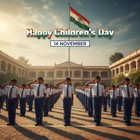Free Happy Childrens Day Message For School Assembly Background Download