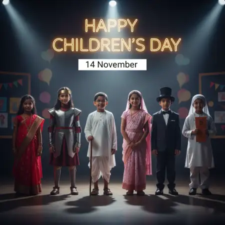 Free Happy Childrens Day Poster For Kids Background Download