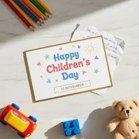 Free Happy Childrens Day Quotes With Colorful Background For Teachers Background Download