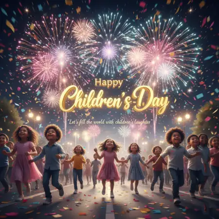 Happy Childrens Day Quotes With Cute Baby Photo - Free Happy Childrens Day Quotes Download