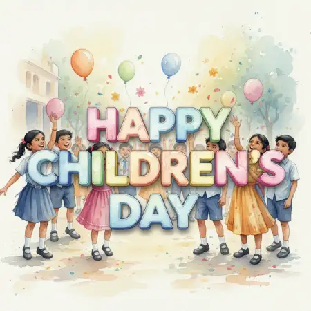 Free Happy Childrens Day Special Photo Editing Background Background Download