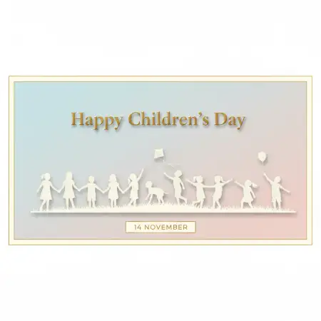Free Happy Childrens Day Transparent Png For Designers Background Download