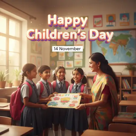 Free Happy Childrens Day Wishes Images Download Background Download