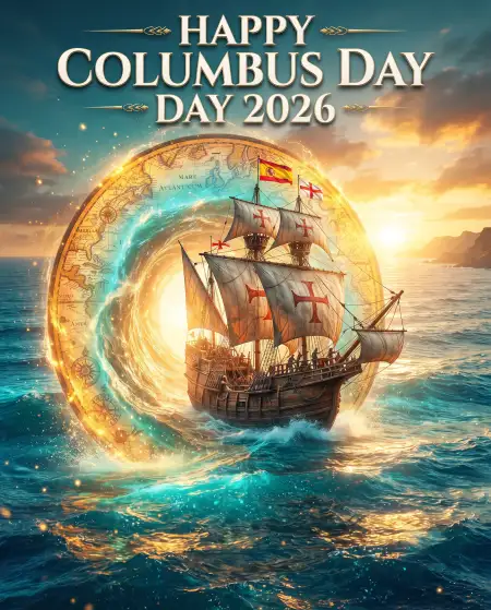 happy columbus day 2026 poster design hd design - Columbus Day