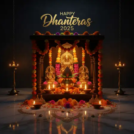 Happy Dhanteras 2025 Hd 4k Images - Free Happy Dhanteras 2025 Download