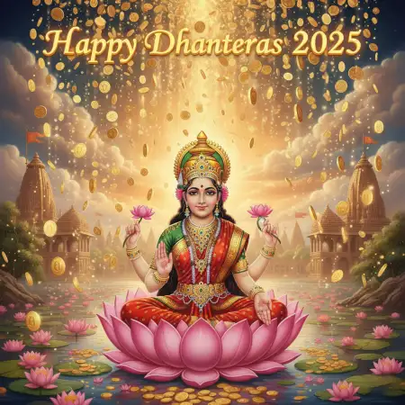 Happy Dhanteras 2025 Puja Decoration Ideas - Free Happy Dhanteras 2025 Download
