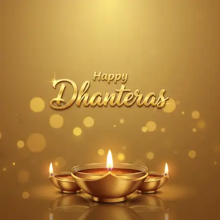 Happy Dhanteras 2025 Quotes And Messages - Free Happy Dhanteras 2025 Download