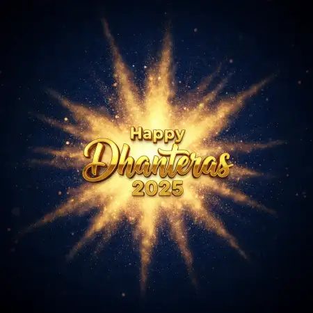Happy Dhanteras 2025 Shubh Muhurat And Date - Free Happy Dhanteras 2025 Download