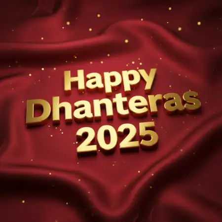 Happy Dhanteras 2025 Vector Illustration - Free Happy Dhanteras 2025 Download