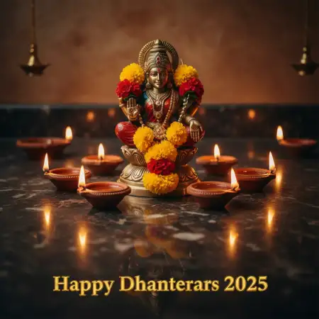 Happy Dhanteras 2025 Wishes For Customers - Free Happy Dhanteras 2025 Download