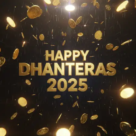 Happy Dhanteras 2025 Wishes In Marathi - Free Happy Dhanteras 2025 Download