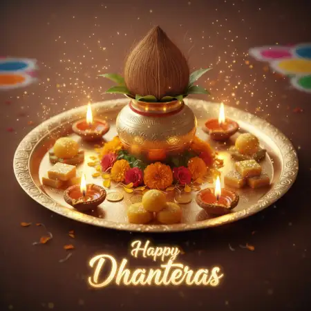 Happy Dhanteras Background For Photoshop - Free Background Download