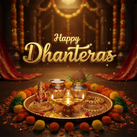 Free Happy Dhanteras Celebration Images In India Background Download