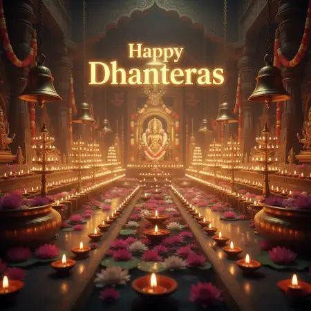 Free Happy Dhanteras Facebook And Instagram Post Background Download