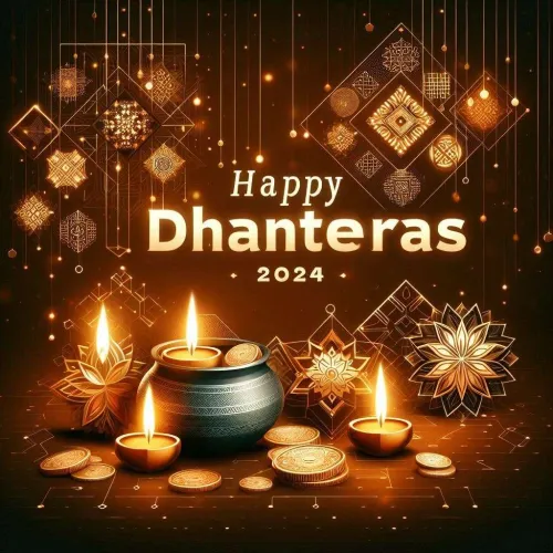 happy dhanteras festival decorations images