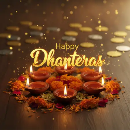 Happy Dhanteras Instagram Story Template Free - Free Template Download