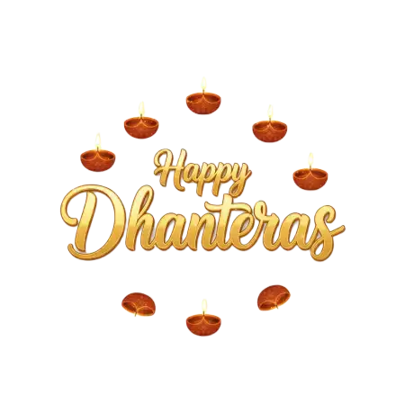 Happy Dhanteras Png For Digital Marketing Post - Free Dhanteras Png Download