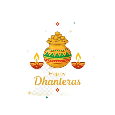 Happy Dhanteras Png For Printing And Digital Use - Free Dhanteras Png Download