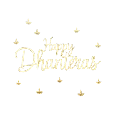 Happy Dhanteras Png With Festive Frame - Free Dhanteras Png Download