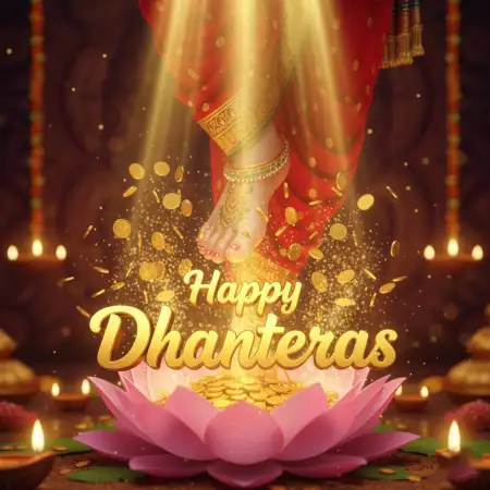 Free Happy Dhanteras Poem In Hindi With Pictures Background Download