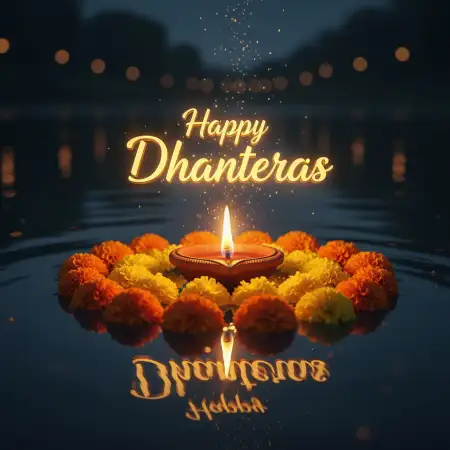 Free Happy Dhanteras Wishes For Teacher Guru Background Download