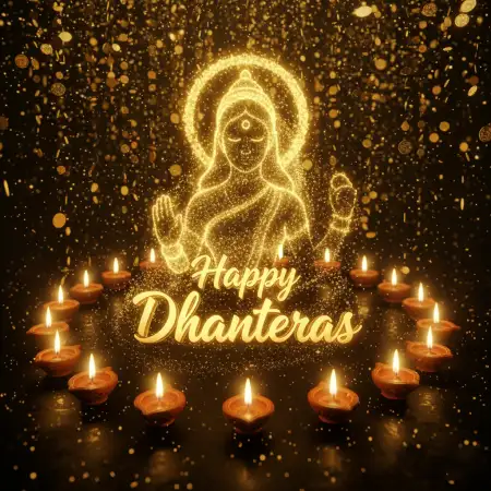 Free Happy Dhanteras Wishes In Telugu With Images Background Download