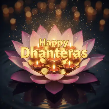 Happy Dhanteras Wishes Video Editing Template - Free Template Download