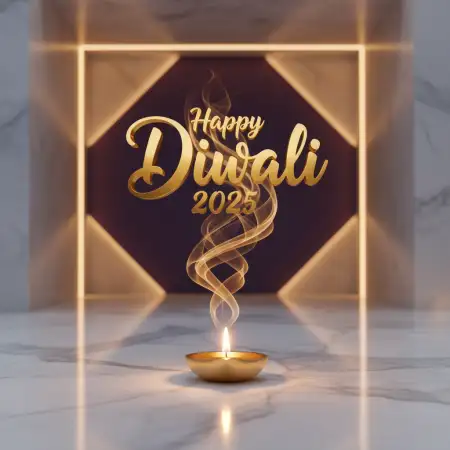 Happy Diwali 2025 Facebook Post Design - Free Happy Diwali 2025 Download
