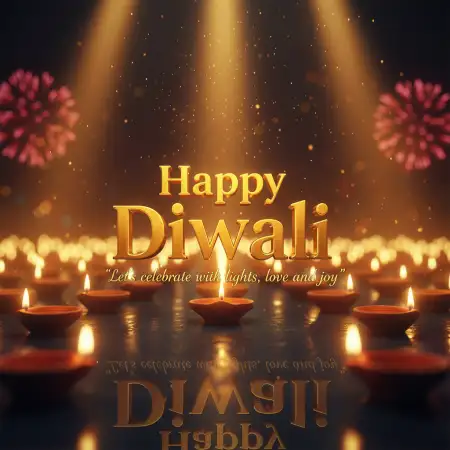 Happy Diwali 2025 Greetings With Life Changing Quotes - Free Happy Diwali Greetings 2025 Download