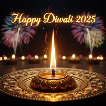 Happy Diwali 2025 Message For Husband - Free Happy Diwali Message Download
