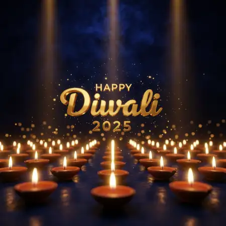 Happy Diwali 2025 Message In Hindi For Friends And Family - Free Happy Diwali Message Download