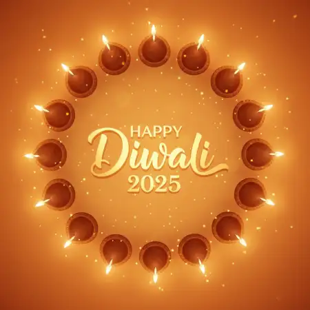 Happy Diwali 2025 Vector Background Free Download - Free Happy Diwali 2025 Download