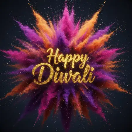 Happy Diwali Greetings 2025 With Fireworks And Diya - Free Happy Diwali Greetings 2025 Download