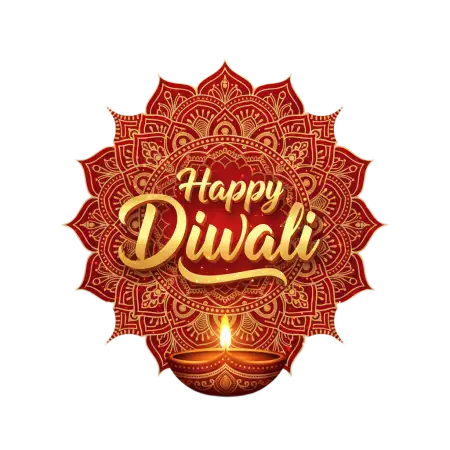 Happy Diwali Png Transparent With Shadow - Free Happy Diwali Png Download