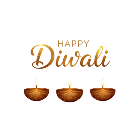 Happy Diwali Png Typography Text Design - Free Happy Diwali Png Download
