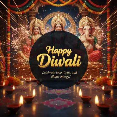 Happy Diwali With Quotes For Joy And New Beginnings - Free Happy Diwali With Quotes Download