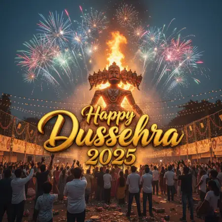 Happy Dussehra 2025 Captions For Instagram - Free Happy Dussehra Download