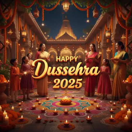Happy Dussehra 2025 Wishes In English - Free Happy Dussehra Download