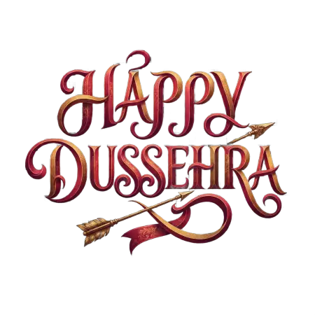 happy dussehra 2026 wishes artistic vector illustration png - Happy Dussehra 2026 Wishes