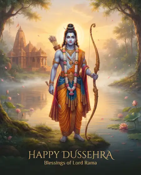 happy dussehra beautiful images with lord rama