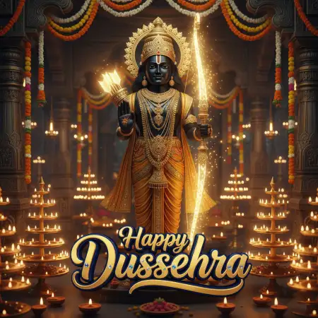 Happy Dussehra Festival Poster Hd Design - Free Happy Dussehra Download