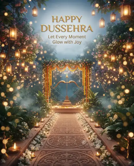 happy dussehra hd images with festive decorations - Happy Dussehra Images With Quotes Hd