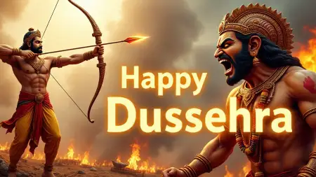 Happy Dussehra Images With Lord Rama - Free Happy Dussehra Download