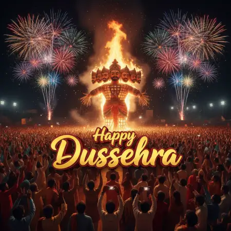 Happy Dussehra Quotes With Hd Background - Free Background Download