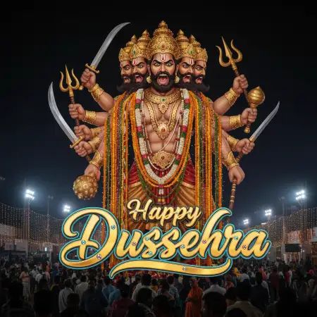 Happy Dussehra Rama Killing Ravana Photo - Free Happy Dussehra Download