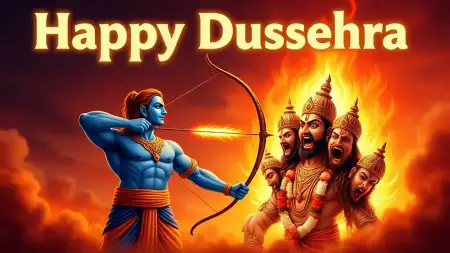 Happy Dussehra Ravana Dahan Photo - Free Happy Dussehra Download
