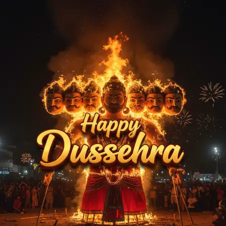 Happy Dussehra Text Art Wallpaper Hd - Free Happy Dussehra Download