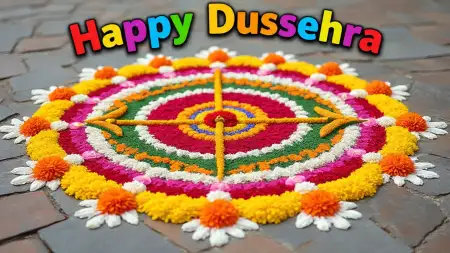 Happy Dussehra Vector Illustration Free - Free Vector Download